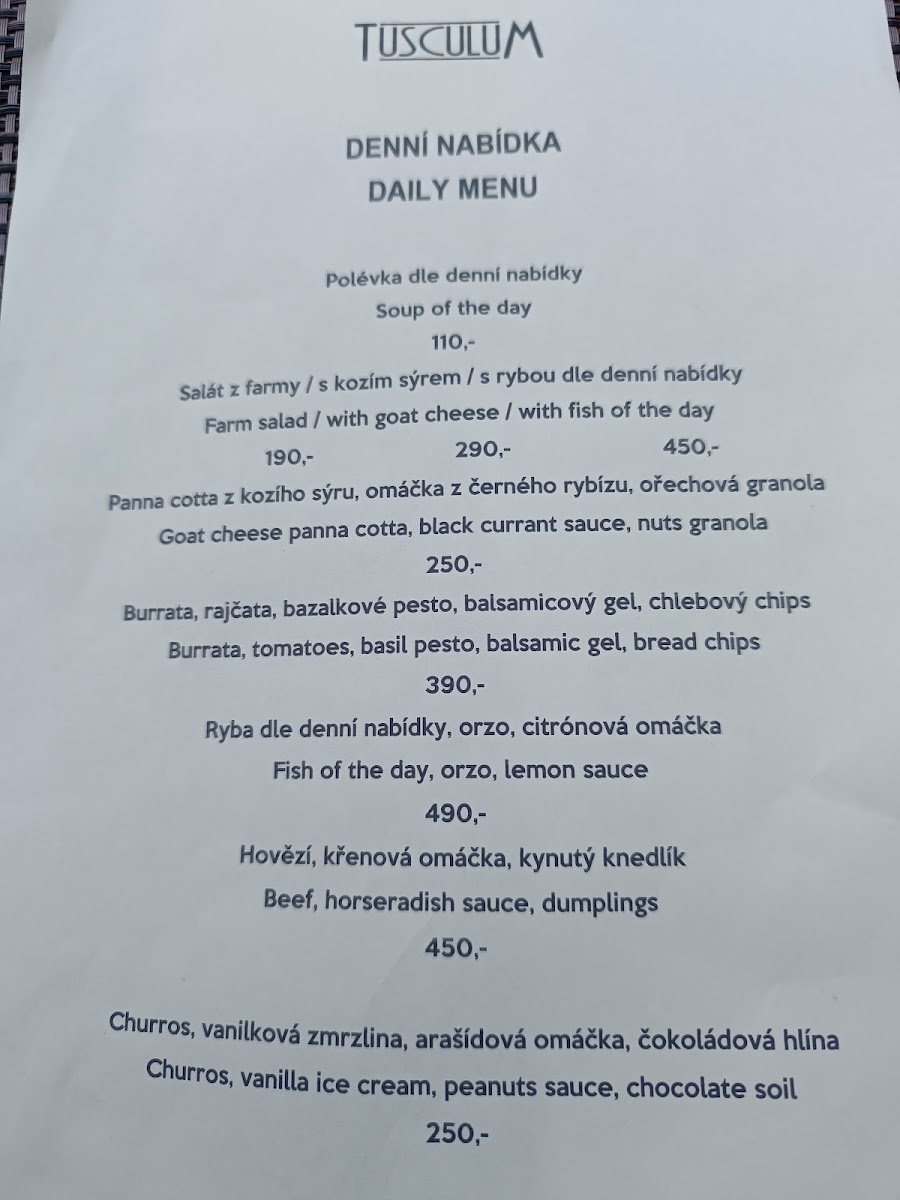 Menu Restaurace Tusculum-2